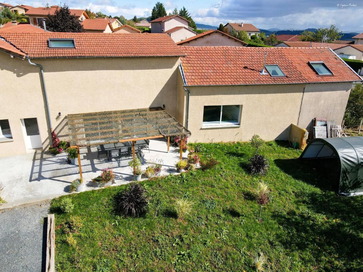 Villa Elegante A Panissieres Avec Piscine Privee Exterior foto